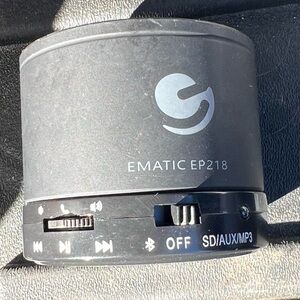 EMATIC EP218 
small bluetooth speaker
